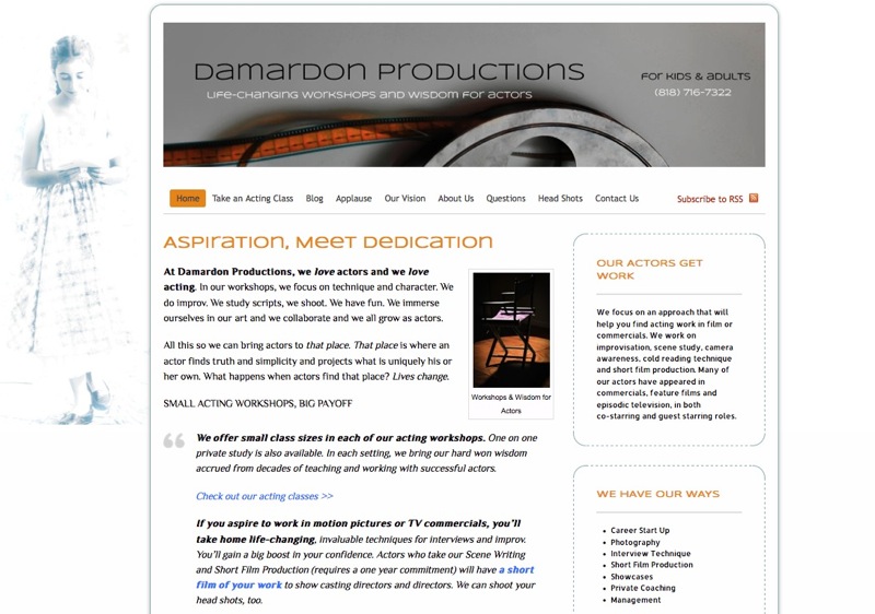 Portfolio Sample | Lucid Content | Damardon Productions Website